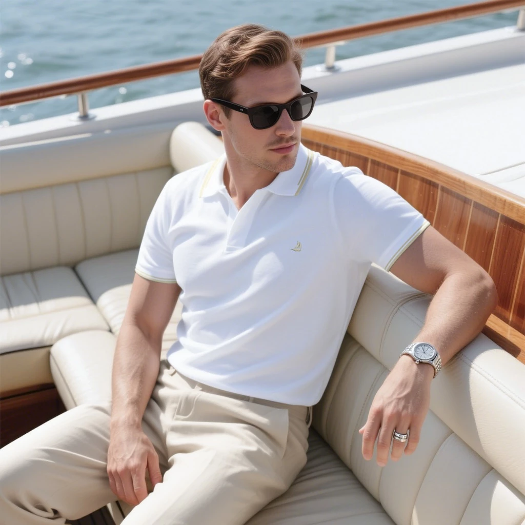 Áo Polo nam GALIO cao cấp cổ bẻ vải cá sấu thoáng mát tinh tế